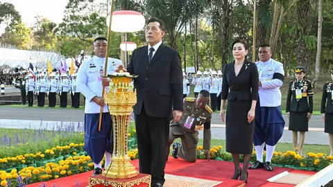 “ในหลวง-พระราชินี” เสด็จฯ เปิดสวนสุขภาพสราญจิต เฉลิมพระเกียรติ