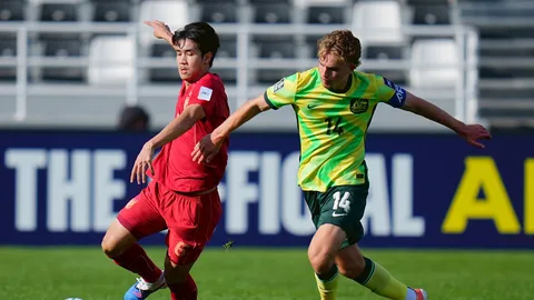 ผลบอล U23 ชิงแชมป์เอเชีย ทีมชาติไทย แพ้ ออสเตรเลีย แม้นำก่อน 1-0
