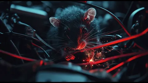 กัดแหลกท่อแตกสายไฟขาด วิธีแก้ปัญหาหนูกัดสายไฟในรถยนต์