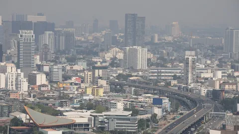 คนกรุงอ่วม เช้านี้ค่าฝุ่น PM 2.5 เกินมาตรฐาน 21 พื้นที่ เริ่มมีผลกระทบต่อสุขภาพ