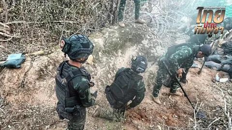 ตรึงทหารอีก 1 ปี ทํารั้วติดกล้อง ชายแดนกัมพูชา ทอ.แจง 22 ประเทศ เรื่องปฏิบัติการทางอากาศ