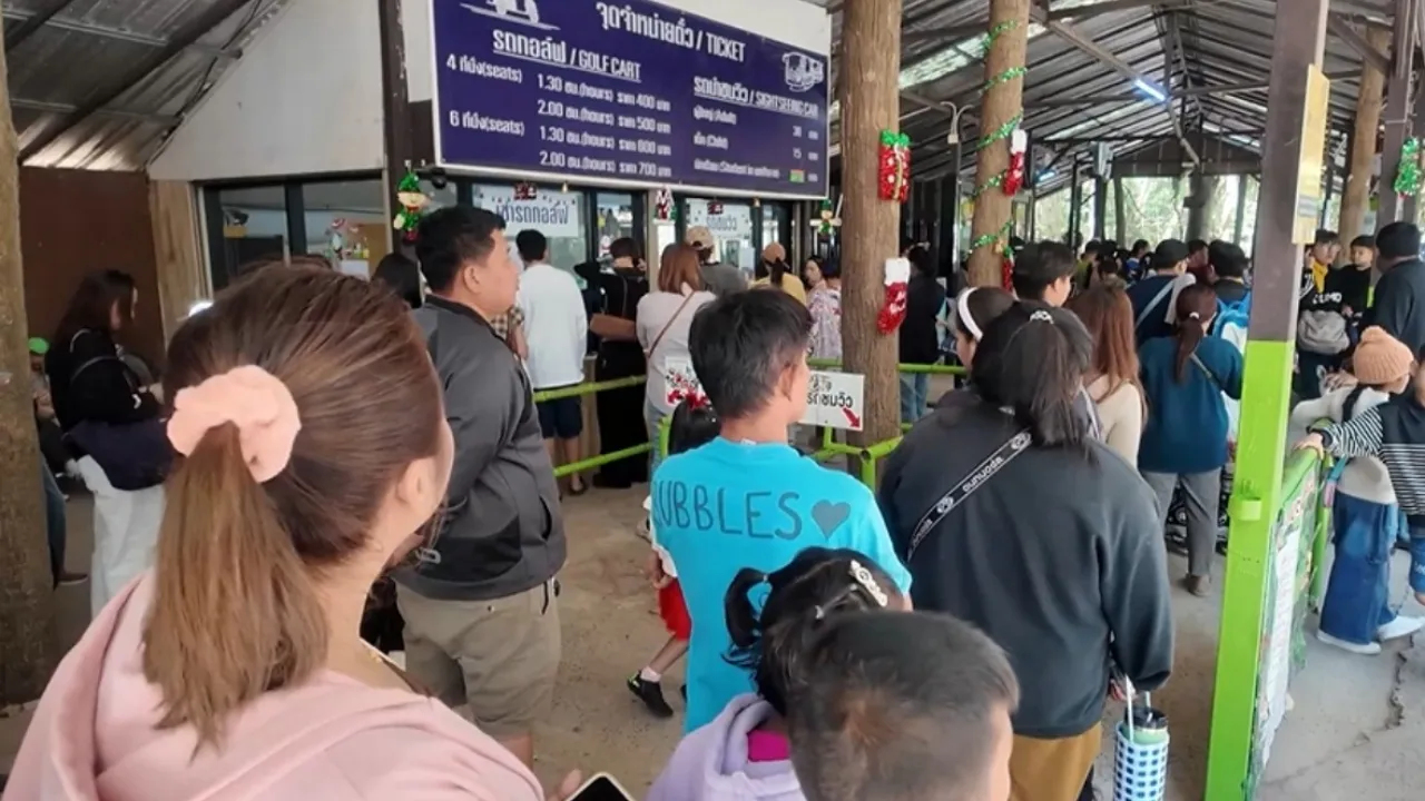 "สวนสัตว์อุบลราชธานี" สุดคึกคัก ผู้ปกครองแห่พาลูกหลาน เที่ยววันเด็ก 2569
