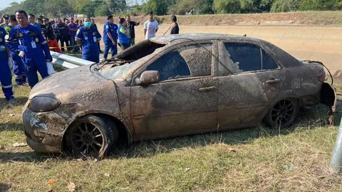 ญาติยืนยัน โครงกระดูกในรถเก๋งจมน้ำ เป็นอดีตเจ้าของอู่รถ หายตัวนาน 2 ปี