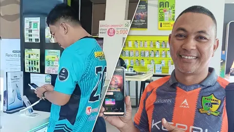พลังศรัทธาแฟนปัตตานี แห่ติดตั้งแอปฯ รอดูเกมประวัติศาสตร์ดวลบุรีรัมย์ ศึกเอฟเอคัพ