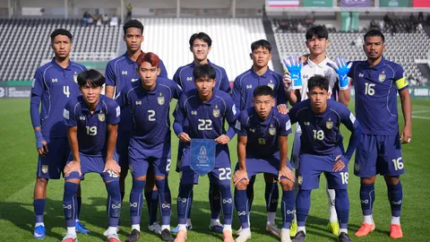 2 ทีมตกรอบ สรุปผลบอลชิงแชมป์เอเชีย U23 ตารางคะแนนล่าสุด กลุ่มทีมชาติไทย U23