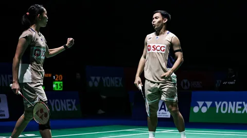 “บาส-เฟม” ทุบคู่ฝรั่งเศส 2-0 ลิ่วตัดเชือกชนมือ 1 โลก “อินเดีย โอเพ่น 2026”