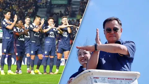 คอมเมนต์เพียบ “นักเตะบุรีรัมย์” ทำท่าดีใจ ชาวเน็ตสงสัยสื่อถึงการเมืองหรือไม่