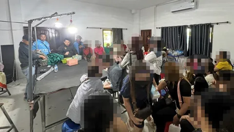 จับบ่อนองครักษ์ “38 เซียนพนัน” เมืองโคราชเล่นโจ๋งครึ่ม ปค.ลุยปิดล้อมจนมุม 85 คน