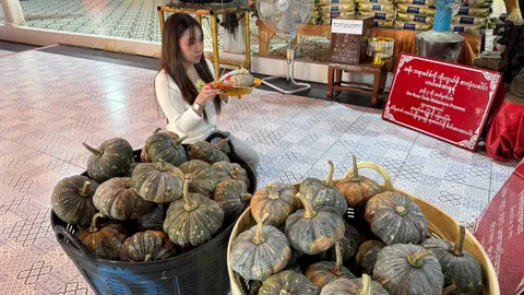 สาวแก้บนปู่ฤาษีพรหมเมศ หลังยอดขายปัง จับ “เลขเด็ด” เสี่ยงโชคงวด 17/1/69