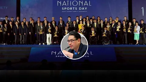  กกท. พร้อมจัดงานวันกีฬาแห่งชาติ ปี 2568 มอบรางวัลเชิดชูเกียรติคนกีฬา 9 กุมภาพันธ์นี้ 