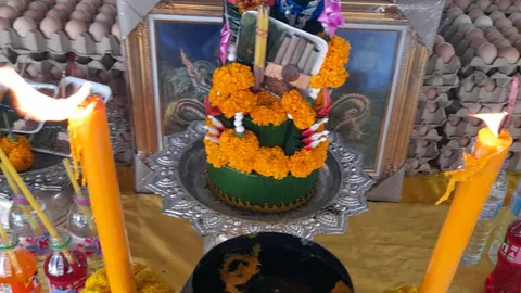 ส่องเงินปากนาค คำชะโนด เสี่ยงโชค 17/1/69 คนดวงดี แก้บนไข่ 9,000 ฟอง 