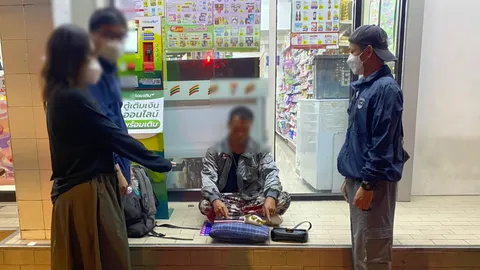 จับได้ภายใน 1 วัน สืบ สน.ยานนาวา รวบแล้วชายเร่ร่อนขโมยกระเป๋านักท่องเที่ยวจีน