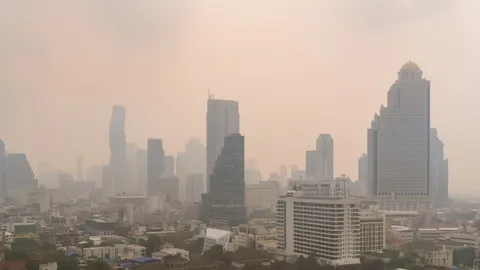 เตือนคนกรุง ค่าฝุ่น PM 2.5 วันนี้ เกินมาตรฐาน เริ่มกระทบสุขภาพ 14 พื้นที่