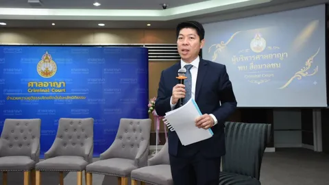 โฆษกศาลยุติธรรม ชี้แจงพร้อมตรวจสอบข้อมูลพาดพิงวิ่งเต้นประกันตัวกลุ่มจีนเทา