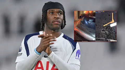  อูโดกี เคราะห์ซ้ำ! รถโดนทุบกลางเกมสเปอร์ส หลังเคยถูกเอเย่นต์ข่มขู่ด้วยปืน (คลิป)