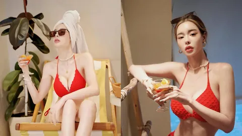 ไอซ์ ปรีชญา เซ็กซี่ทะลุจอ นุ่งบิกินีแดงสุดแซ่บ อวดหุ่นสวยผิวขาวเนียน