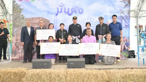 สำนักงานวิจัยฯ ติดตามผล โมเดลจัดการน้ำยั่งยืน ไม่ท่วม ไม่แล้ง ที่มหาสารคาม