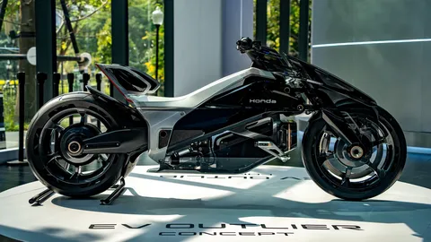 ชวนไปดู EV Outlier มอเตอร์ไซค์ไฟฟ้าต้นแบบจากฮอนด้าที่มาจัดแสดงในไทยแล้ว