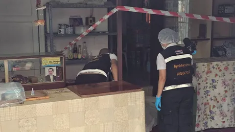 สงสัยแม่บ้านชาวลาว ฆ่าปาดคอ "ป้าหมู" อดีตครูเกษียณ ตั้งสองปมสังหาร