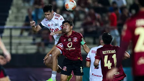 ผลบอลวันนี้ "ขอนแก่น" พลิกล็อกโค่น "แบงค็อก" อดลุ้นแชมป์ถ้วยที่ 2 เมืองไทยคัพ 2025/26