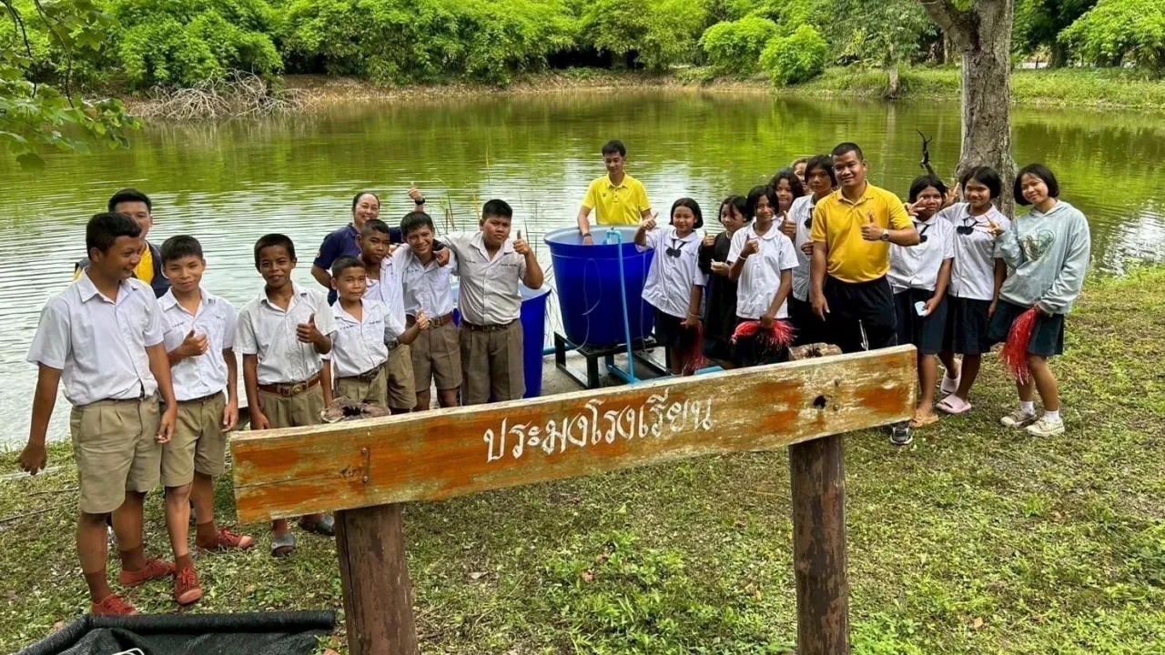 ผลสำเร็จกิจกรรม "ประมงโรงเรียน" เชื่อมการเรียนรู้สู่เยาวชน สร้างความมั่นคงทางอาหาร