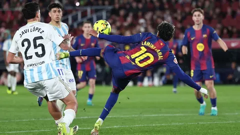 ผลบอลเมื่อคืน บาร์เซโลน่า ถล่ม เรอัล โอเบียโด้ ขึ้นจ่าฝูง ลาลีกา สเปน