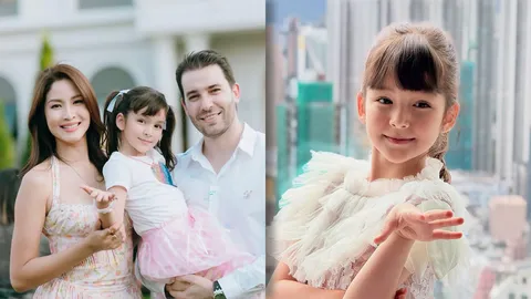 เปิดภาพล่าสุด น้องอารยา วัย 5 ขวบ ลูกสาว กวาง ฟ้ารุ่ง สวยออร่าเหมือนคุณแม่