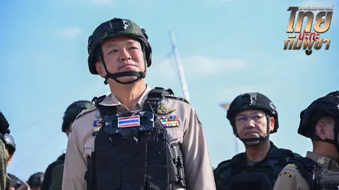 นายกฯ ย้ำ ดูแลผู้ได้รับผลกระทบชายแดน-ทหารผู้เสียสละ สวมชุดเกราะลงพื้นที่ทางทหาร