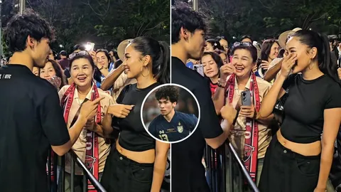 แฟนบอลถามเมนูโปรด “เบนจามิน” ไม่ลังเล! ชี้ไปที่แฟนสาว “มาลัยกะ คาร”