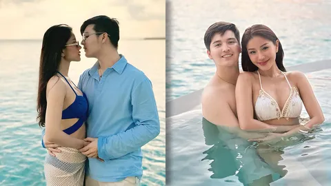 ซัน - แพรวพราว จัดทริปฮันนีมูนสุดหวาน FC ลุ้นน้องมัลดีฟส์
