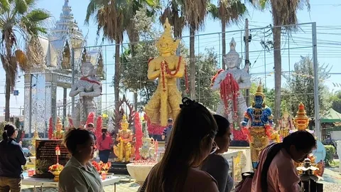 สมหวังหลายเรื่อง หนุ่มกลับมาแก้บน "ท้าวเวสสุวรรณ" แถมได้ "เลขเด็ดงวดนี้" ลุ้นโชค