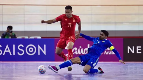 ผลฟุตซอล ทีมชาติไทย ชนะ คูเวต 6-1 AFC Futsal Asian Cup 2026 รอบแบ่งกลุ่ม กลุ่มบี นัด 2