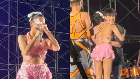 จ๊ะ นงผณี สปิริตสูงมาก ขึ้นเวทีคอนเสิร์ตหลังพ่อประสบอุบัติเหตุ ด้าน บิ๊ก กอดให้กำลังใจ
