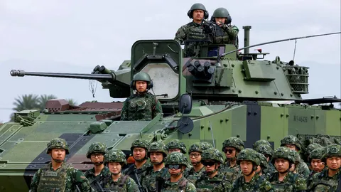 กองทัพไต้หวันซ้อมรับมือการยกพลขึ้นบก จำลองเหตุรุกรานทางทะเล