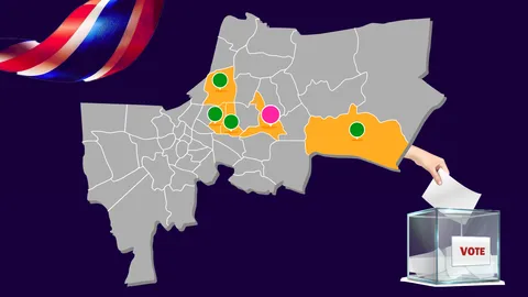 5 จุดเลือกตั้งล่วงหน้า กทม. ผู้ลงทะเบียนใช้สิทธิสูงสุด พร้อมเช็กสถานที่เลือกตั้งล่วงหน้าได้ในลิงก์