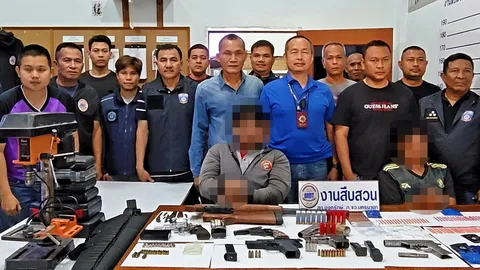 สืบภาค 2 เปิดปฏิบัติการกวาดล้างปืนเถื่อน ปิดล้อม 3 จังหวัด