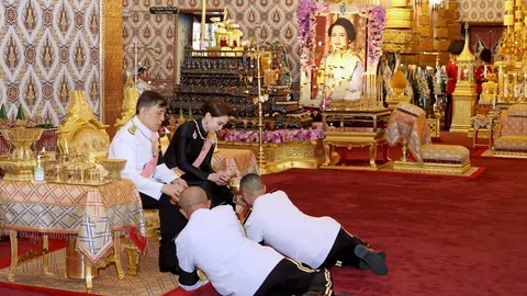 ในหลวง-ราชินี เสด็จฯ ทรงบำเพ็ญพระราชกุศลสตมวาร "สมเด็จพระพันปีหลวง"