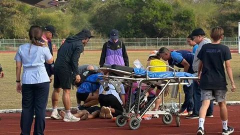 นักกีฬาไทย เสียชีวิตระหว่างแข่งขัน ชาวเน็ตแห่อาลัย