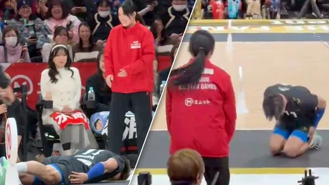 ขอโทษแบบตะโกน! “ยูจิ นิชิดะ” เสิร์ฟบอลพลาดโดนสตาฟฟ์ข้างสนาม สไลด์ตัวขอโทษจนกลายเป็นไวรัล (คลิป)