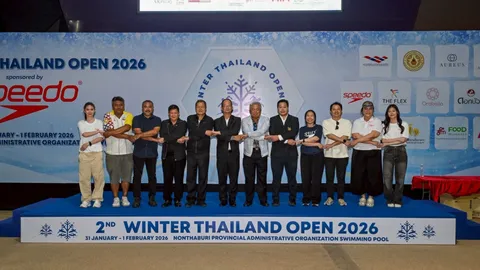 ว่ายน้ำวินเทอร์ปีที่ 2 จัดยิ่งใหญ่ ฉลามเงือกกว่า 500 คน แห่ร่วมชิงชัย