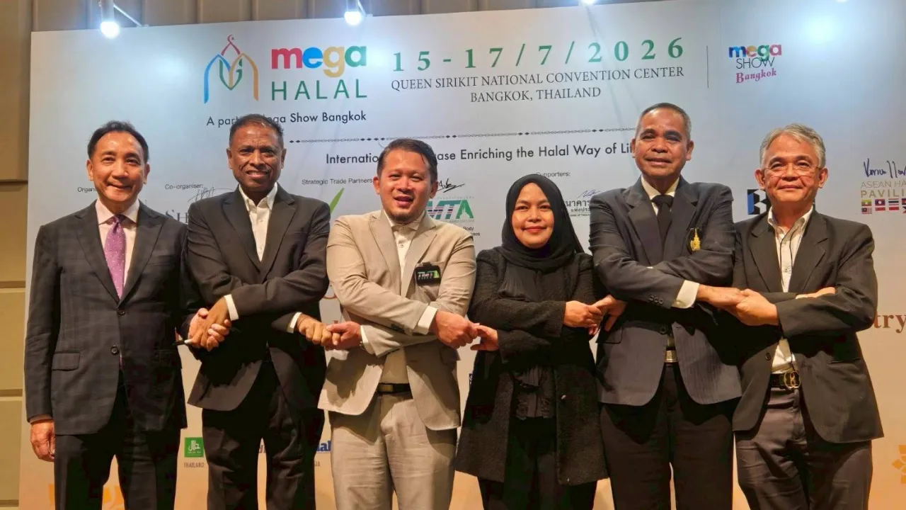 เปิดตัว Mega Halal Bangkok 2026 ปั้นไทยสู่การเป็นศูนย์กลางฮาลาลชั้นนำของเอเชีย