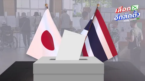 เทียบเลือกตั้ง 2569 "ไทย-ญี่ปุ่น" ก่อนลงคะแนนชี้ชะตาประเทศ วันเดียวกัน 8 ก.พ.69  