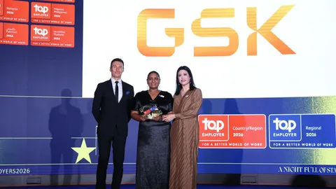 GSK คว้า 2 รางวัล ‘Top Employer 2026’ ทั้งระดับประเทศและเอเชียแปซิฟิก