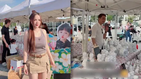 เจนนี่ ได้หมดถ้าสดชื่น สานฝัน น้องยูจิน เปิดร้านระบายสีให้ลูกสาว คนชมขยันมาก