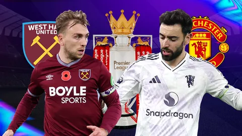 LIVE ถ่ายทอดสด เวสต์แฮม พบ แมนยู ดูบอลสด พรีเมียร์ลีกคืนนี้ 10 ก.พ. 69 (03.15 น.)