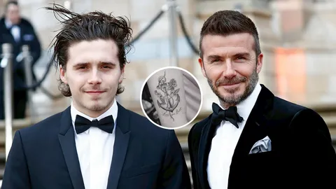 “บรูคลิน” ตัดขาดไม่เหลือ ลบรอยสักทับ คำว่า ‘DAD’ บนแขนขวาที่สื่อถึง “เซอร์เดวิด” ผู้เป็นพ่อ 