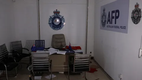 รอยเตอร์เปิดโปงฐานสแกมเมอร์ร้างในกัมพูชา พบจัดฉากเหมือนธนาคารและโรงพัก