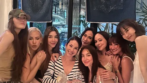 แก๊งดาราสาวรวมตัวปาร์ตี้วันเกิด พอลล่า เทเลอร์ แต่ระหว่างนั่งรถลืมเพื่อนไว้อีกที่ (คลิป)