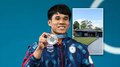 พ่อได้อยู่บ้านดีๆ แล้ว “น้องฟ่าง” ฮีโร่เหรียญเงินโอลิมปิก เผยภาพบ้านใหม่จากเงินรางวัล (คลิป)