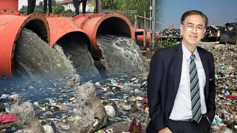 ปล่อยน้ำเสียทะเลสีดำ หยุด!วัวหายล้อมคอก